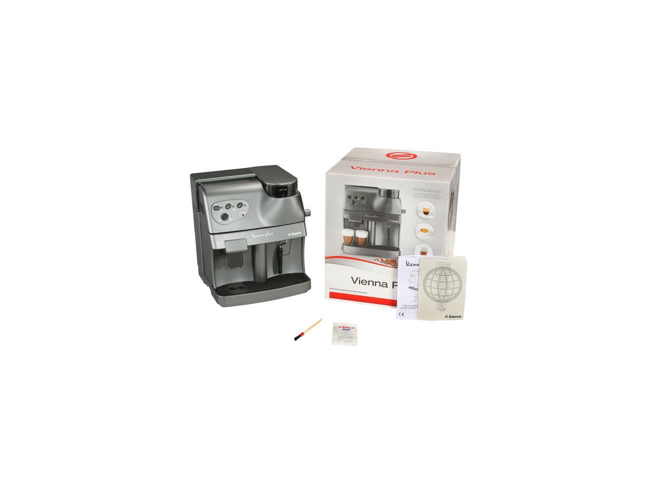 Saeco RI9737/20 Vienna Plus SuperAutomatic Espresso Machine Graphite