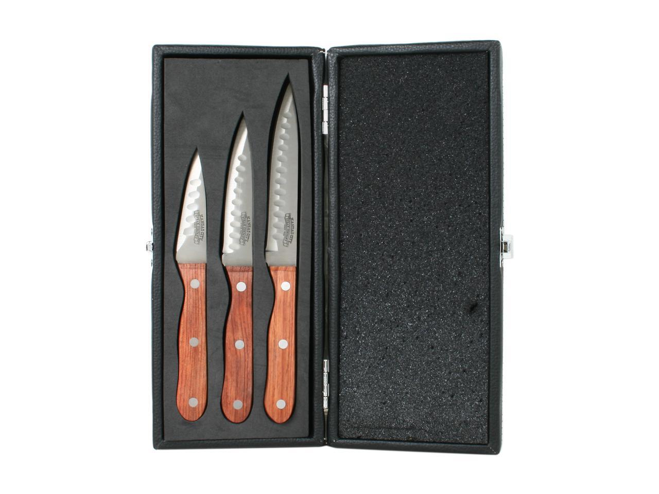 Kansas City Steak Company 7010SH 3piece Paring Knife Set
