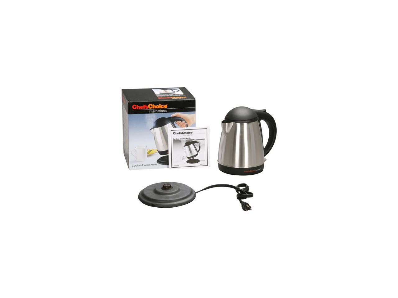 Chefs Choice 677 Stainless Steel International Cordless 1.75 Quart