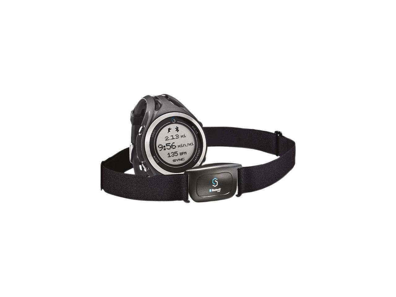 Sportline SP3012BK Sync GPS Watch HR Men