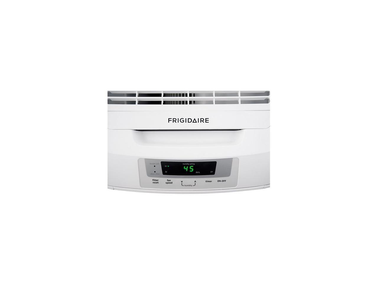 Frigidaire High Efficiency 50-Pint Dehumidifier, White FAD504DWD 