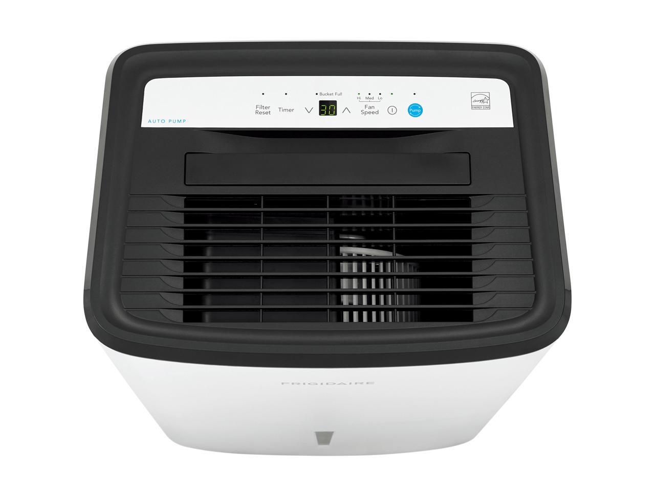 Frigidaire FFAP5033W1 High Humidity 50 Pint Capacity Dehumidifier with