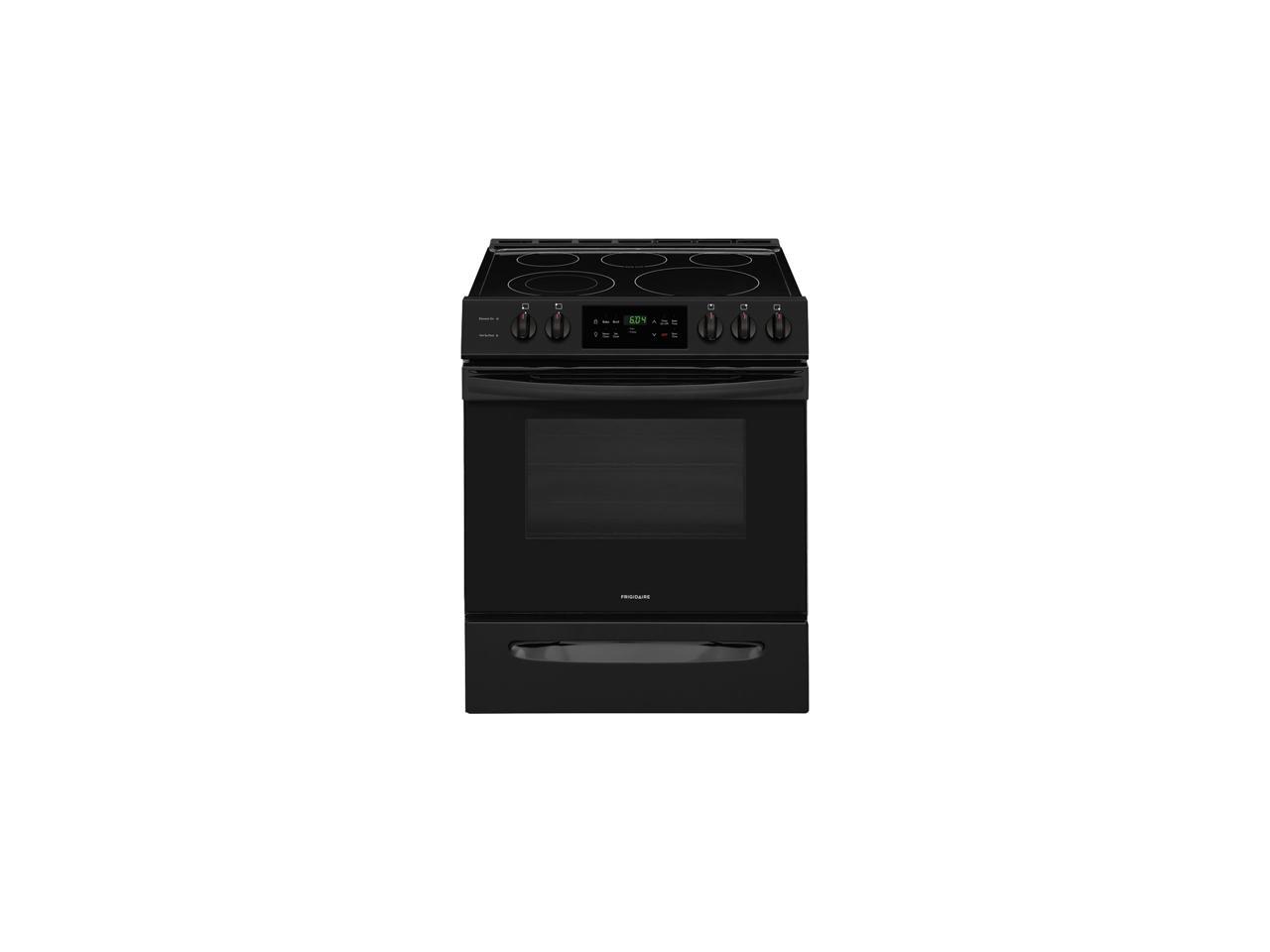 Frigidaire 30 inch Front Control Freestanding Electric Range FFEH3054UB