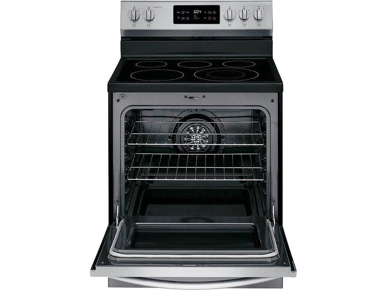 Frigidaire Gallery 30" Freestanding Electric Range with Steam Clean
