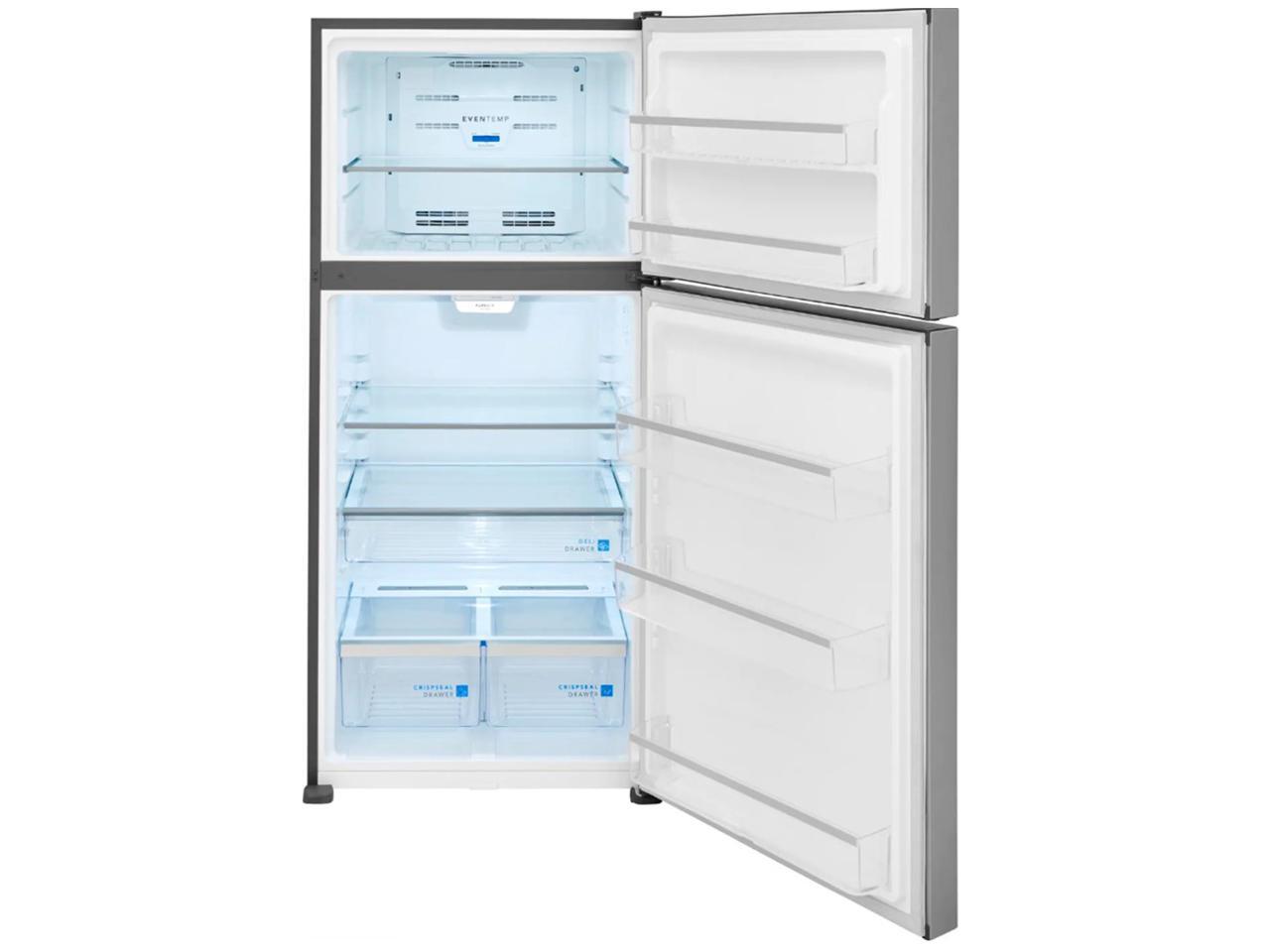 Frigidaire Cu Ft Professional Top Freezer Refrigerator Stainless