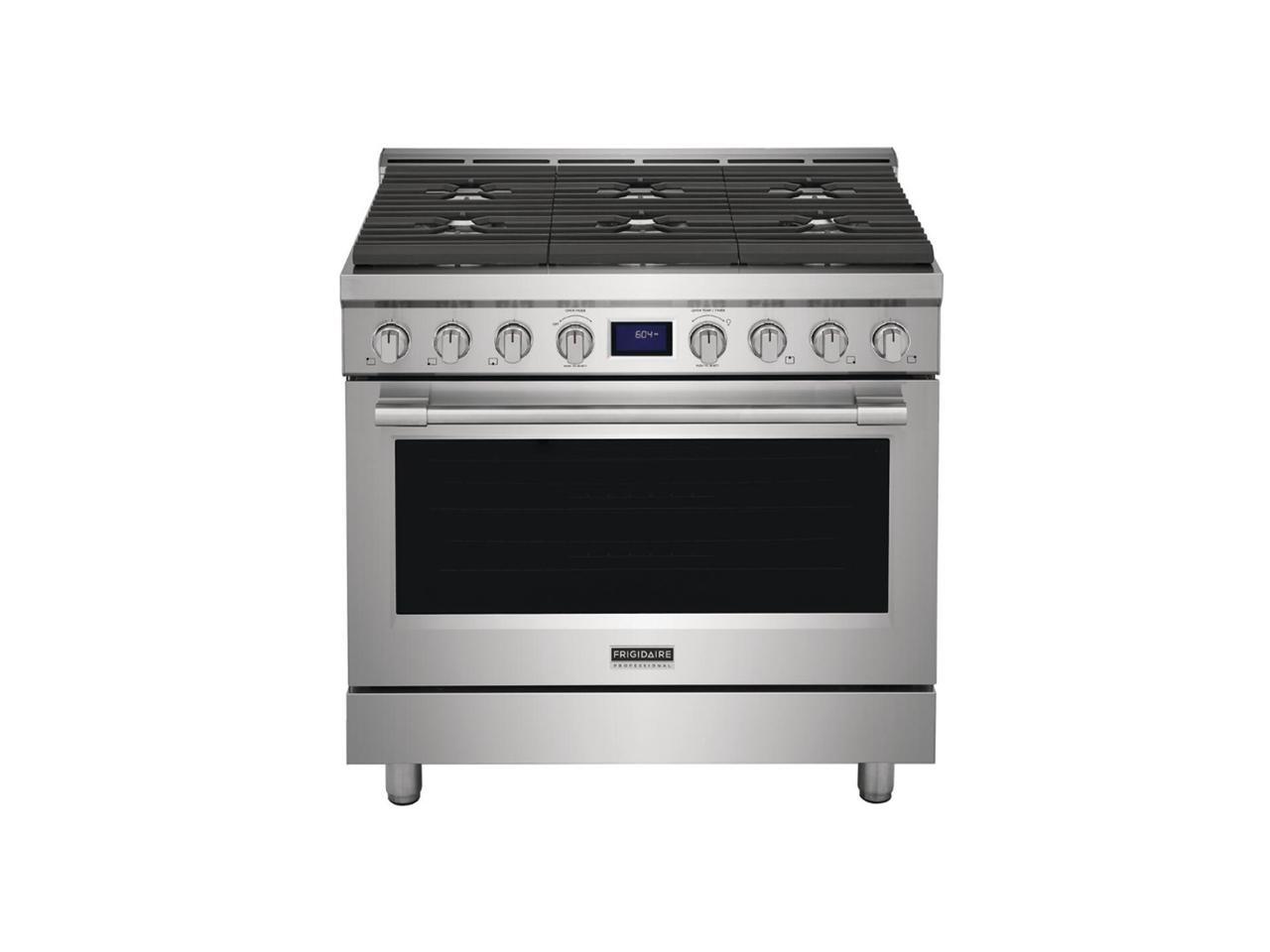 Frigidaire Professional 36'' Front Control Freestanding Gas Range