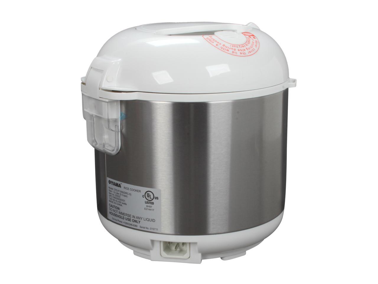 Oyama CFSF10W White Rice Cooker