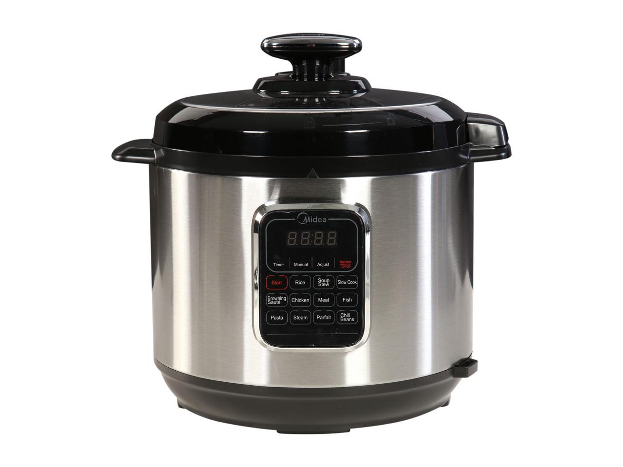 Midea 11 Preset Pressure Cooker 6.3 qt. MPC176-SS - Newegg.com