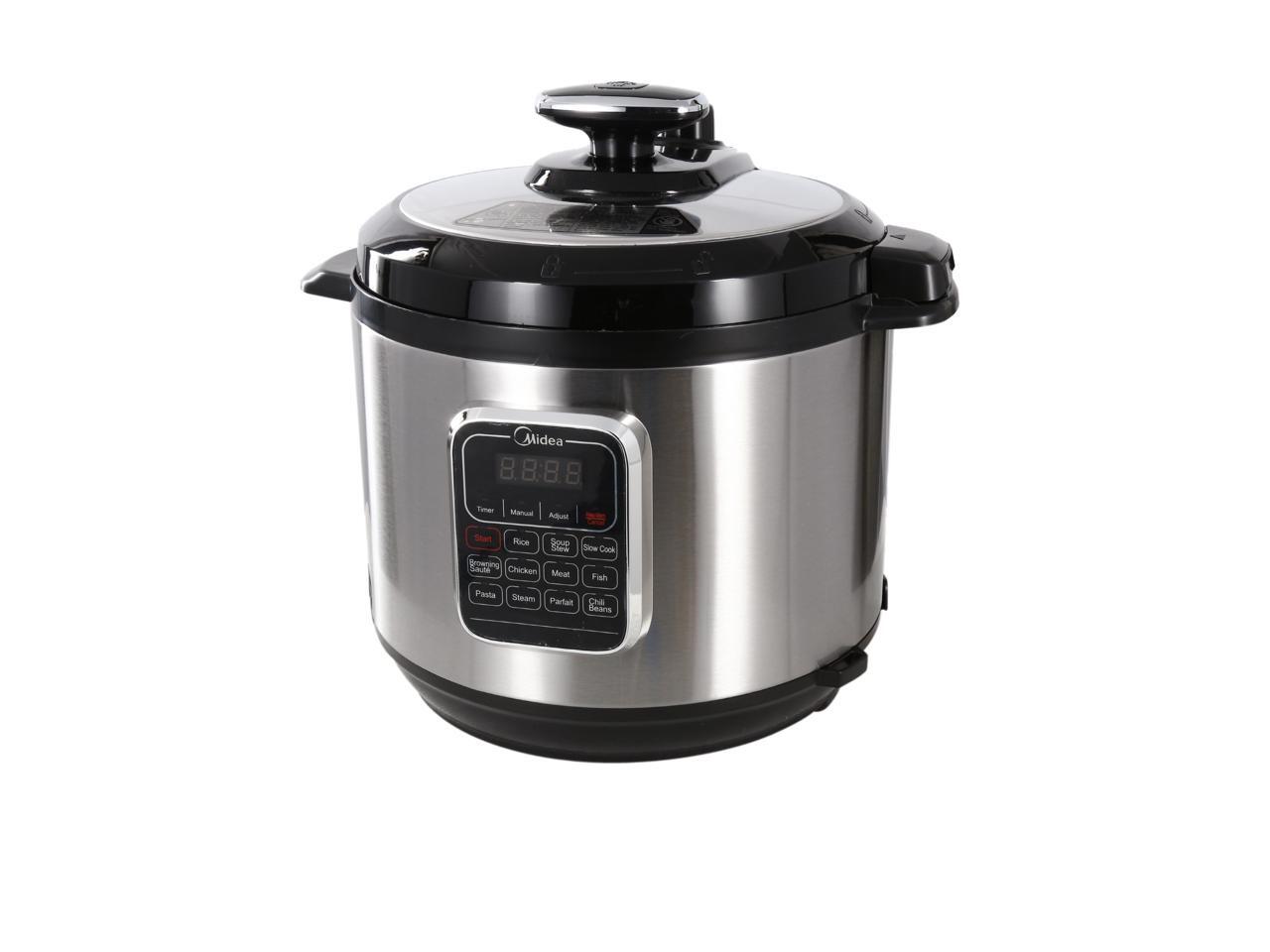 Midea 11 Preset Pressure Cooker 6.3 qt. MPC176SS Newegg.ca