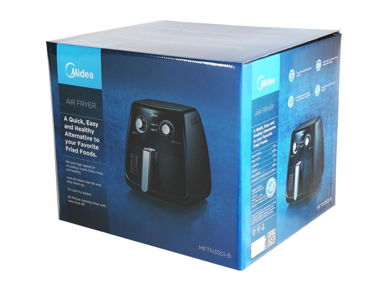 Midea MFTN3501-B 3.5L Airfryer - Black - Newegg.com