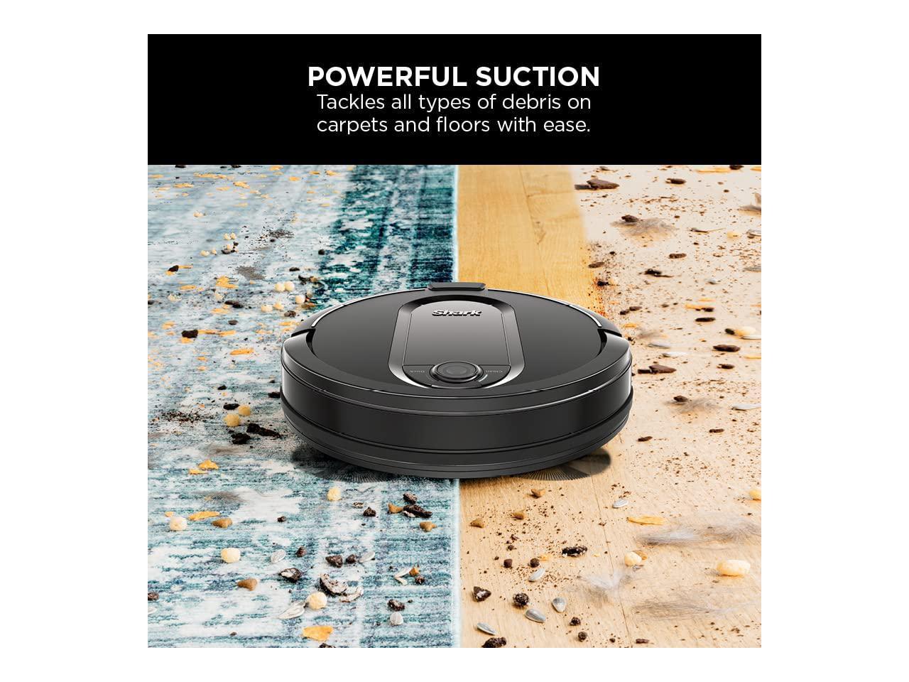 Shark RV990CA EZ Robot Vacuum with RowbyRow Cleaning, Powerful