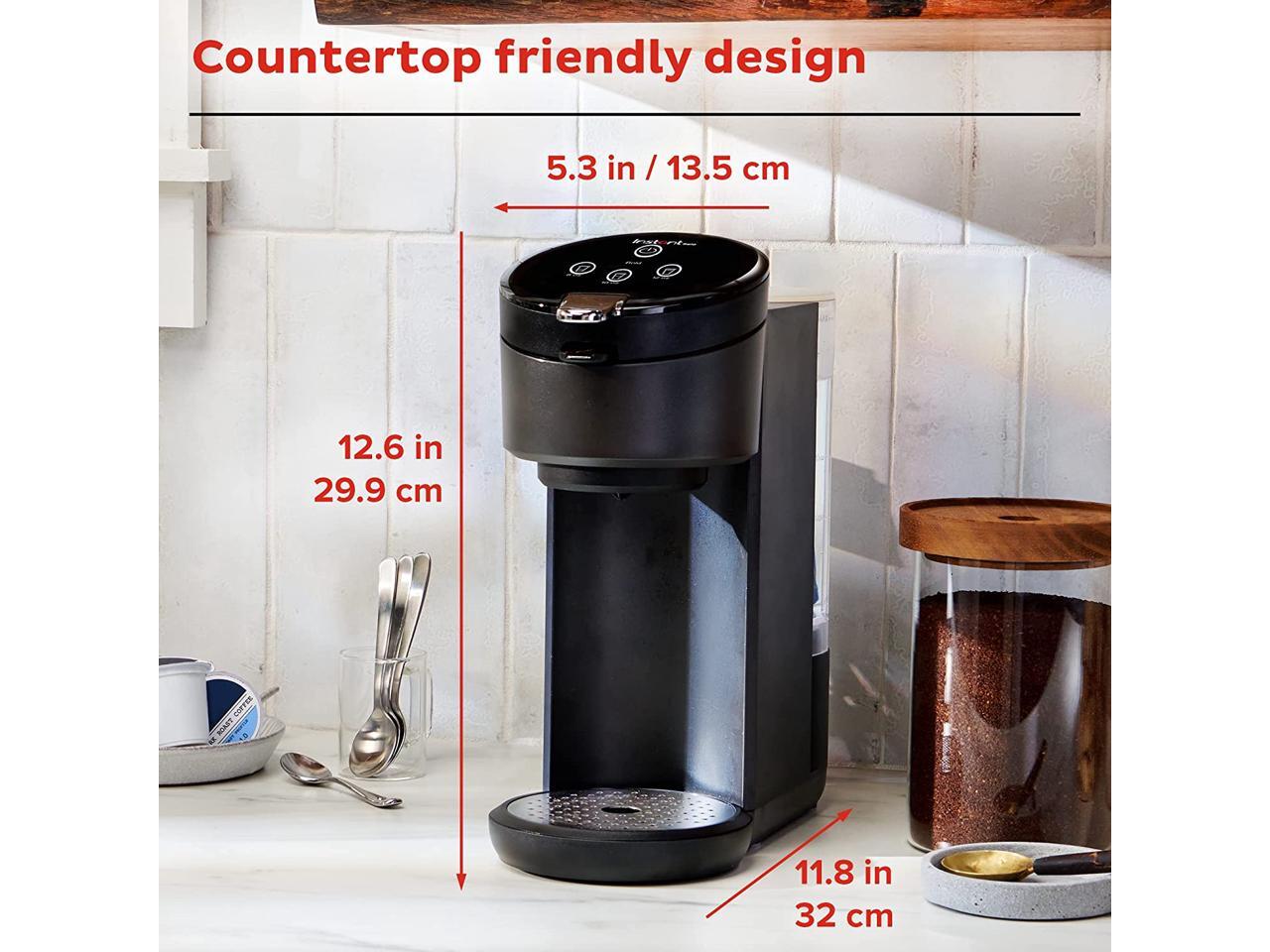 Instant 140601201 Black Solo Single Serve Coffee Maker, Black