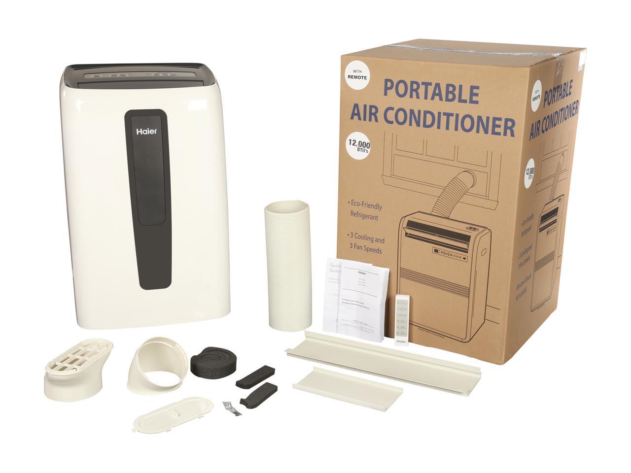 Refurbished Haier HPC12XCRLW 12,000 Cooling Capacity (BTU) Portable