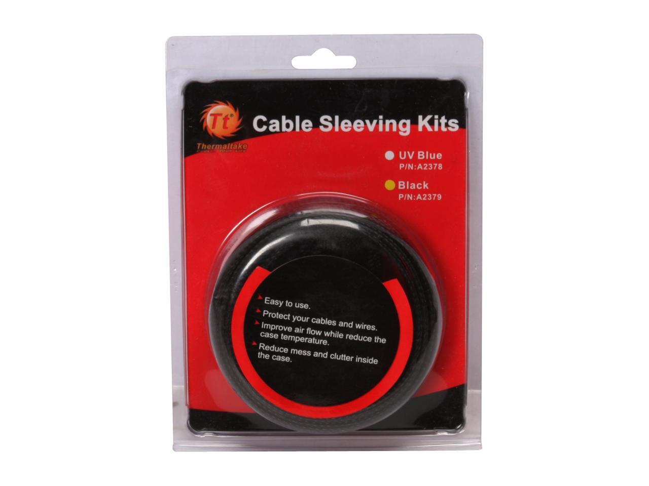 Thermaltake A2379 Black Cable Sleeving Kit