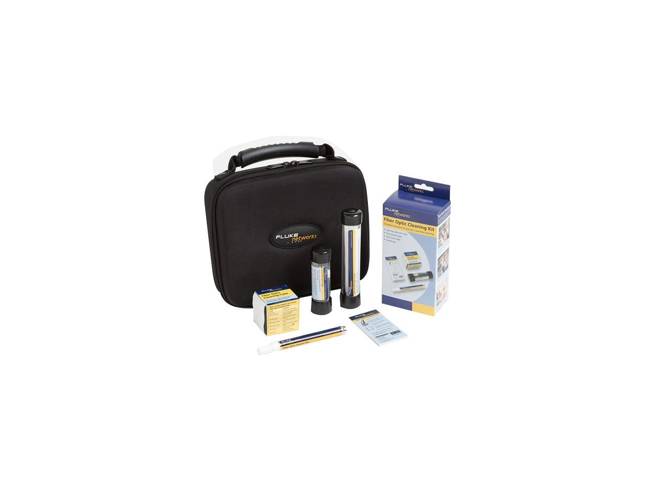 Fluke Networks NFC-KIT-CASE Fiber Optic Cleaning Kit with Case - Newegg.com