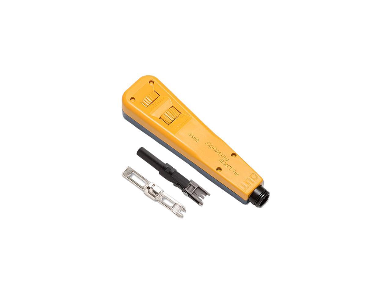 Fluke Networks 10055503 D814 Series Impact Punch Down Tool with Bix and