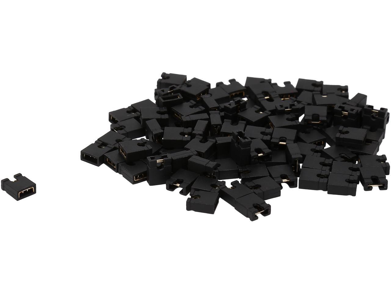 StarTech Model JUMPER254 2.54mm Standard Computer Jumper Caps 100