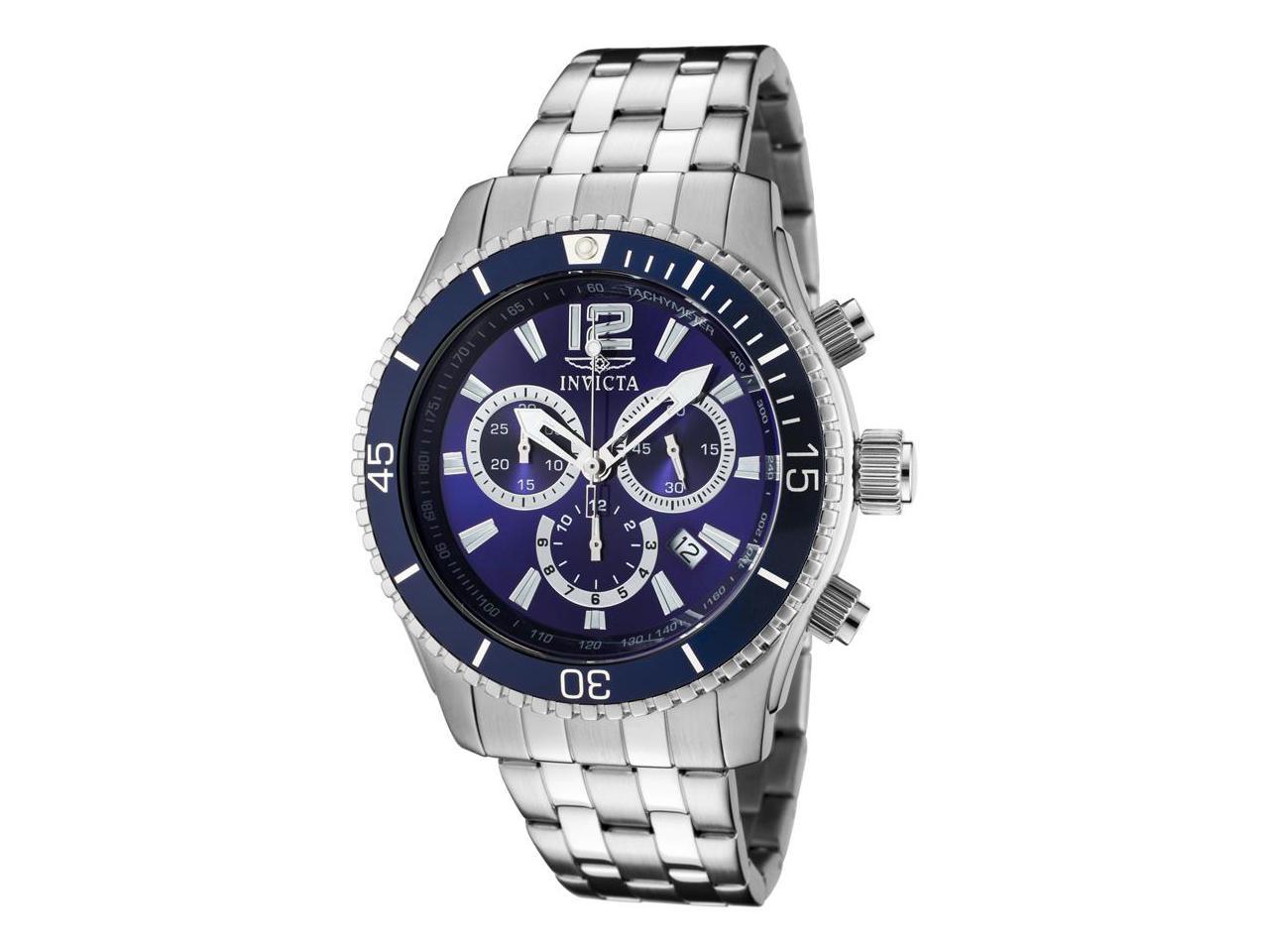 Invicta Specialty 0620 Stainless Steel Chronograph Watch - Newegg.com