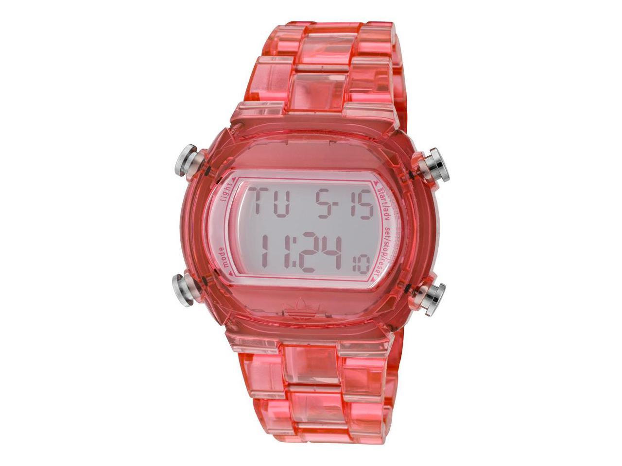 adidas pink watch