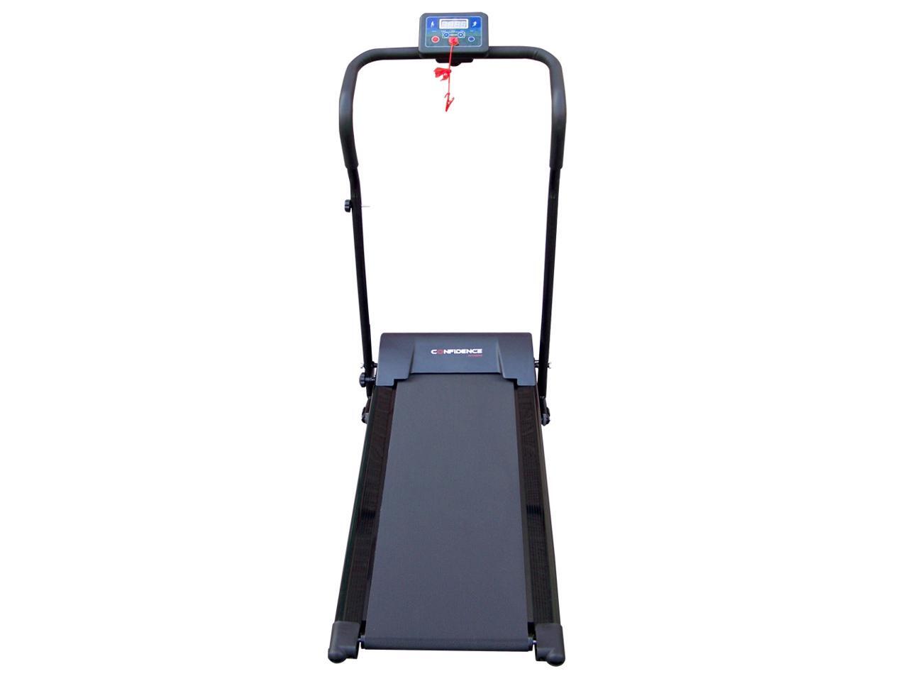 confidence power plus 600w motorized electric folding treadmill