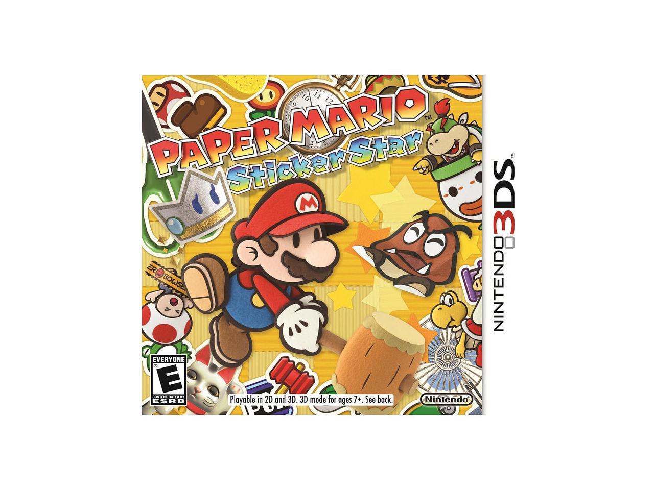 Paper Mario: Sticker Star Nintendo 3DS Game - Newegg.com