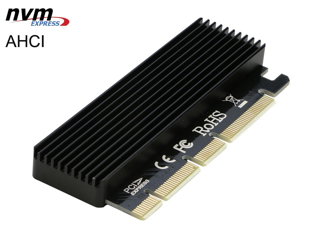 4X 8X 16X to PCI-e M.2 SSD Drive Adapter Converter for AHCI and NVMe Protocols PCI 
