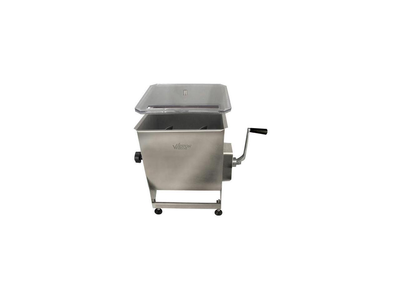 Weston 362001W Professional Series Stainless Steel 44Lbs Manual Meat
