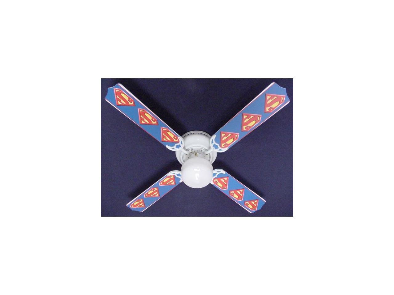 Ceiling Fan Designers 42fan Kids Sms Superman Marvel Superhero Ceiling Fan 42 In Neweggcom