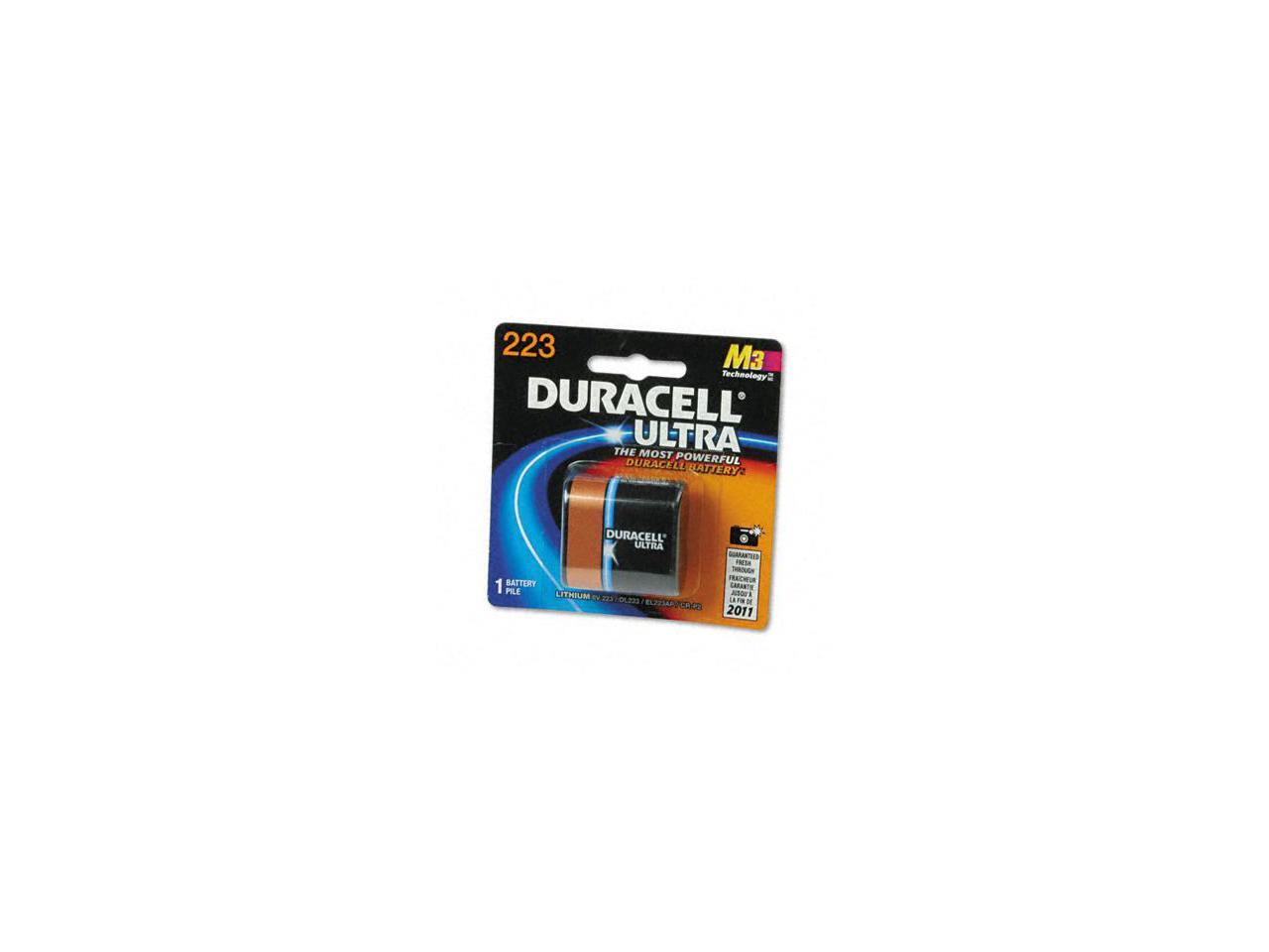 DURACELL DL223ABPK Battery,223,Lithium,6V
