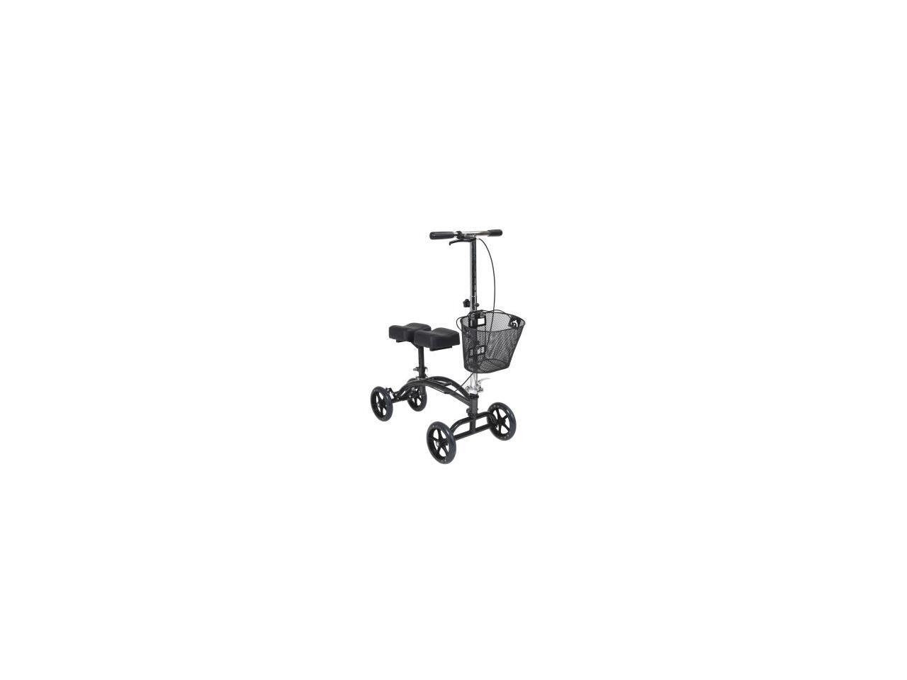 Drive Medical 796 Dual Pad Steerable Knee Walker with Basket