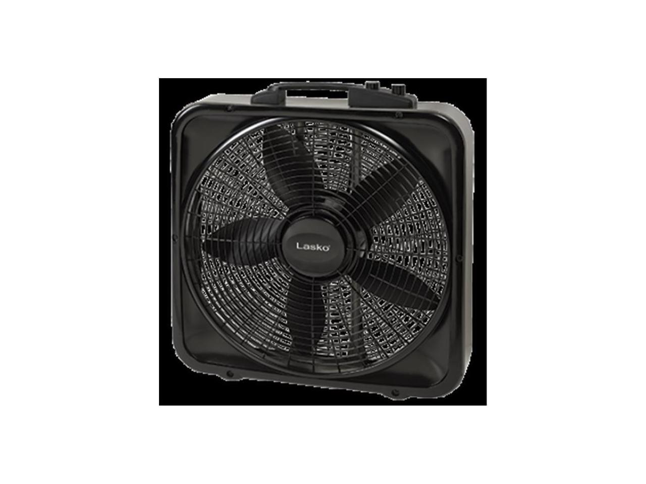 Lasko 20" WeatherShield Select Box Fan with Thermostat 20" Diameter