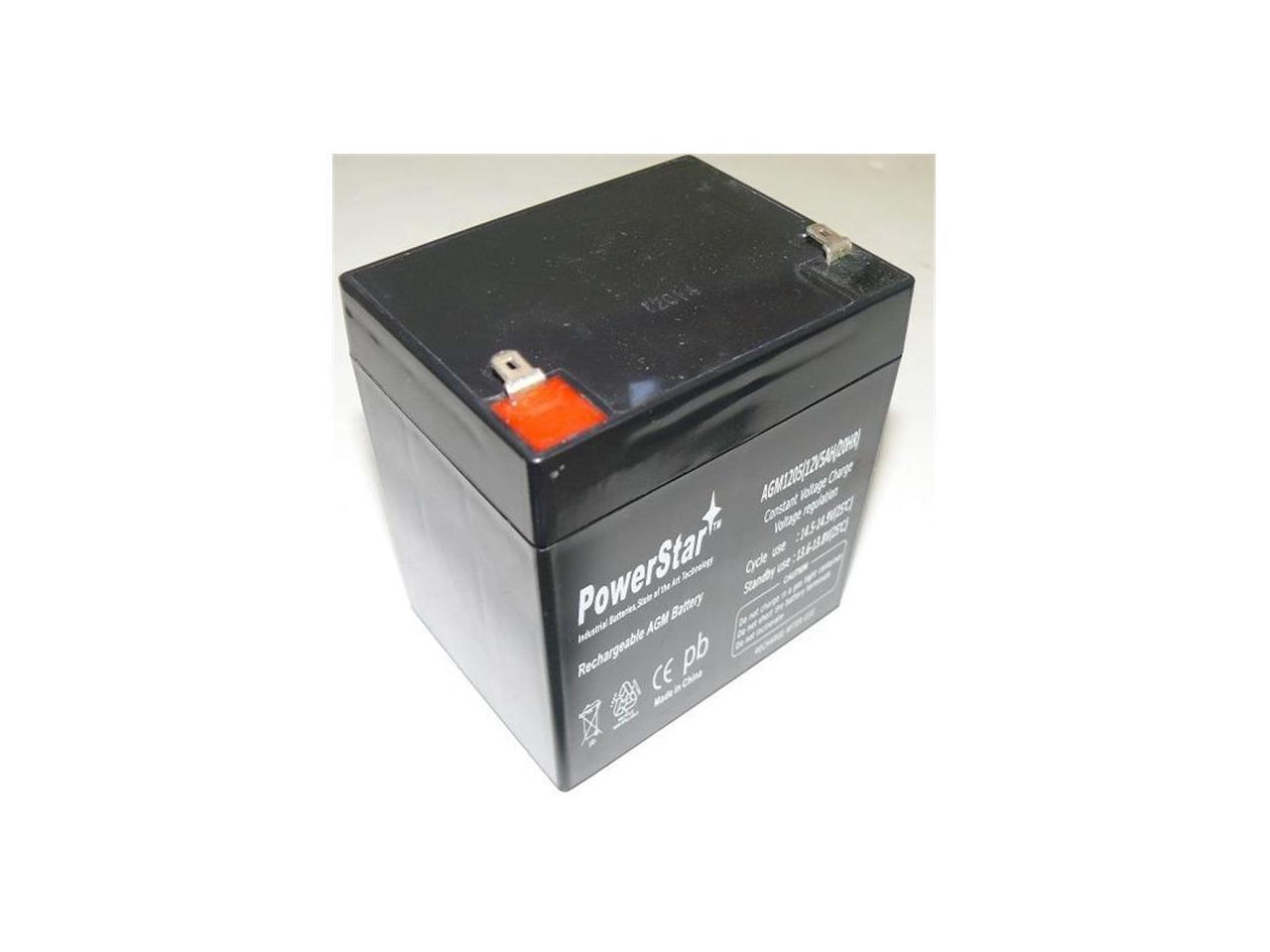 12V 5AH SLA Battery replaces pc1250 ub1250 ca1240 bp5-12 es4-12 - Newegg.com