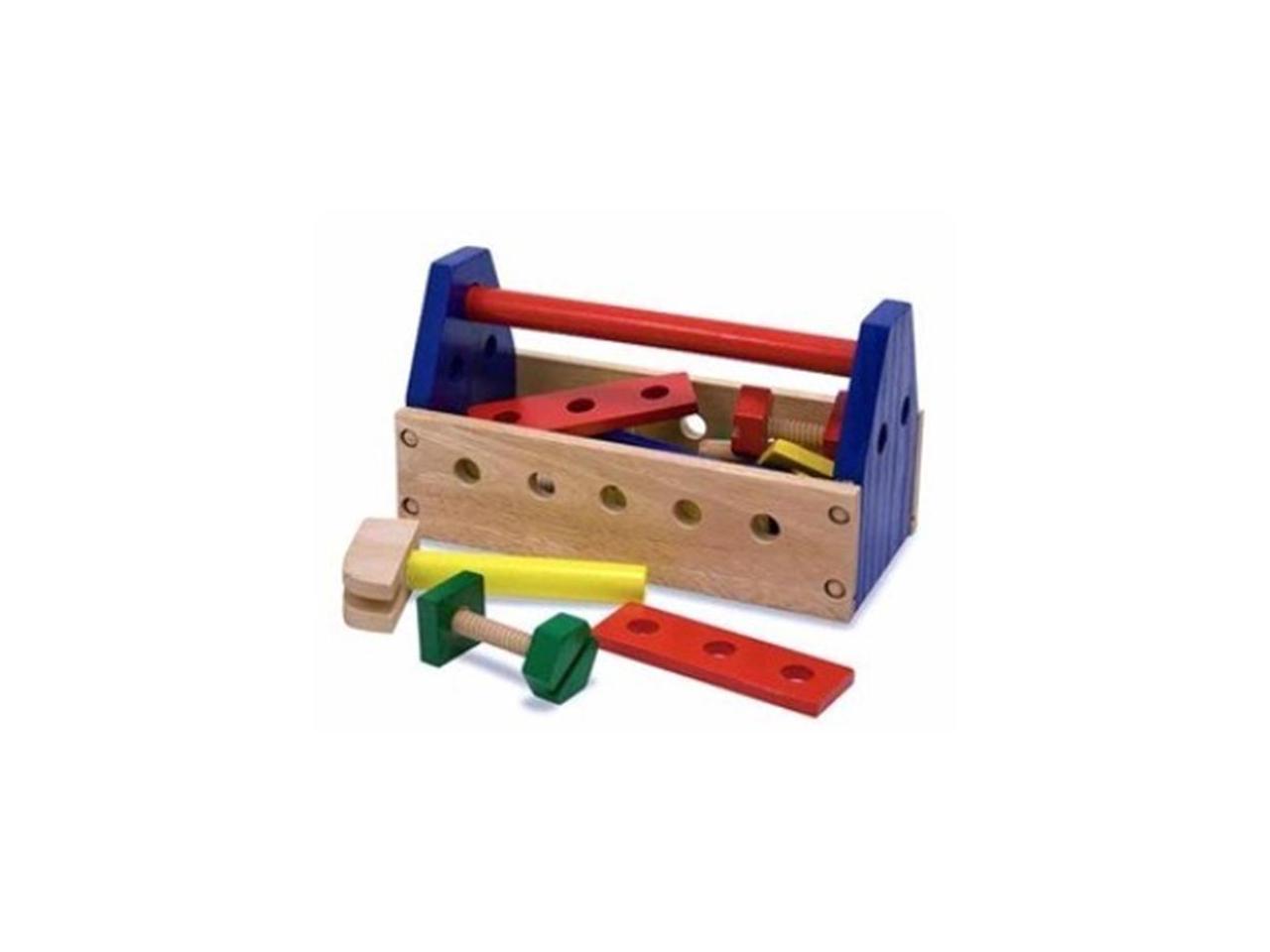 melissa & doug wooden tool box