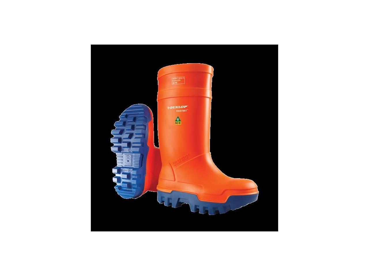 orange dunlop boots canada