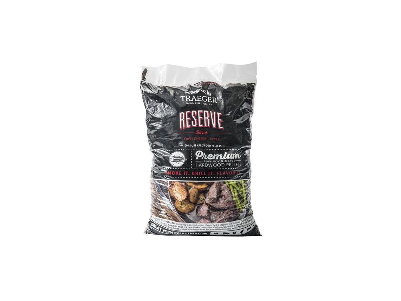 traeger reserve pellets