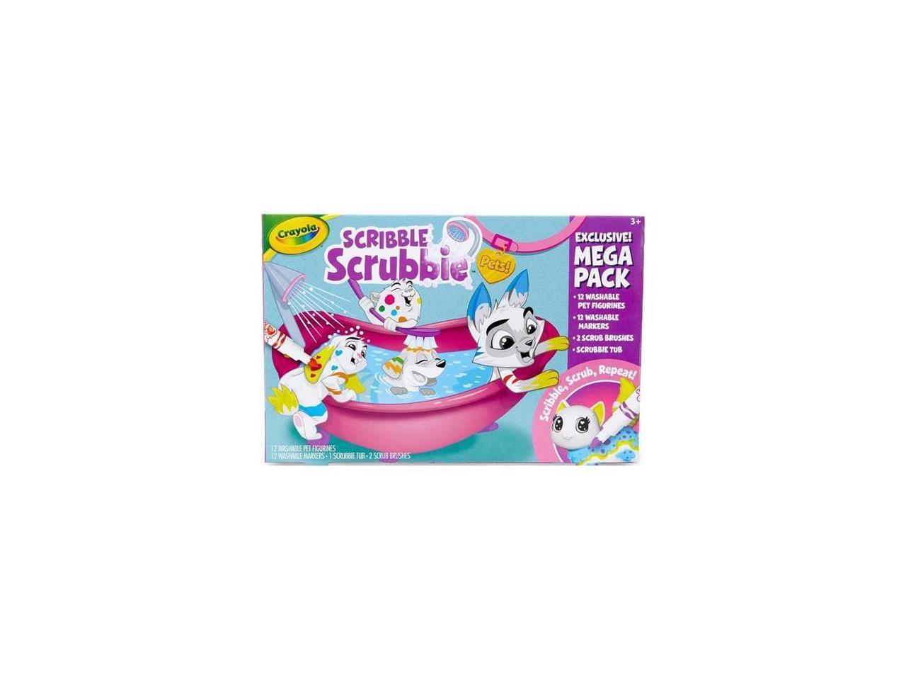 crayola scribble scrubbie pets mega pack