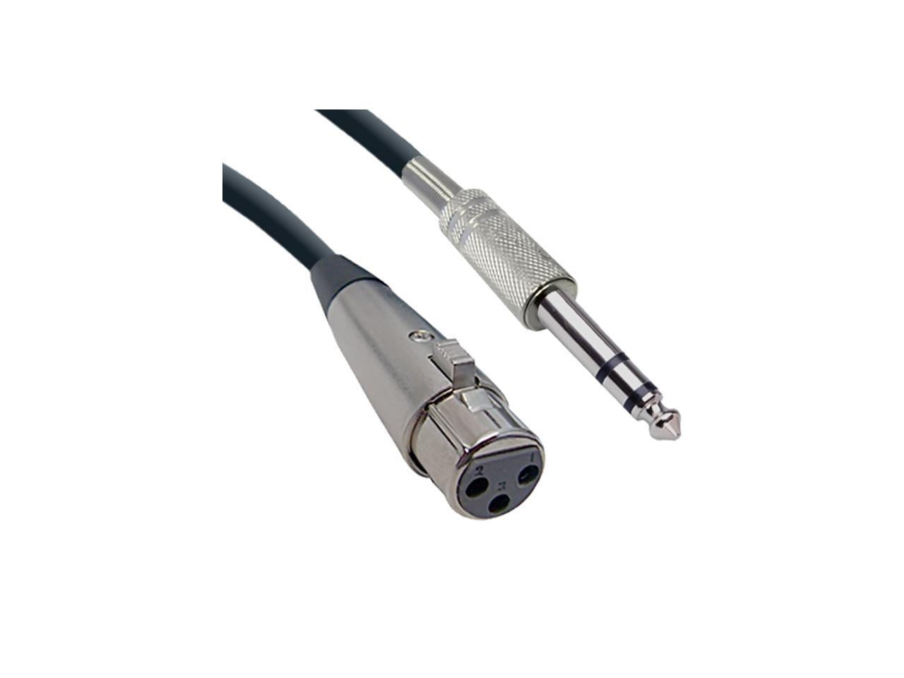 Offex XLR Female to 1/4 Inch