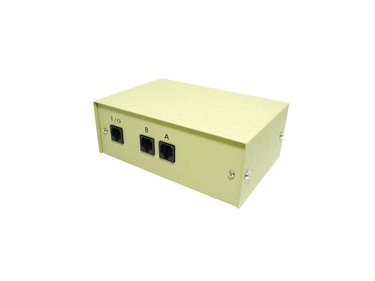 Monoprice RJ45 AB 2Way, Switch Box