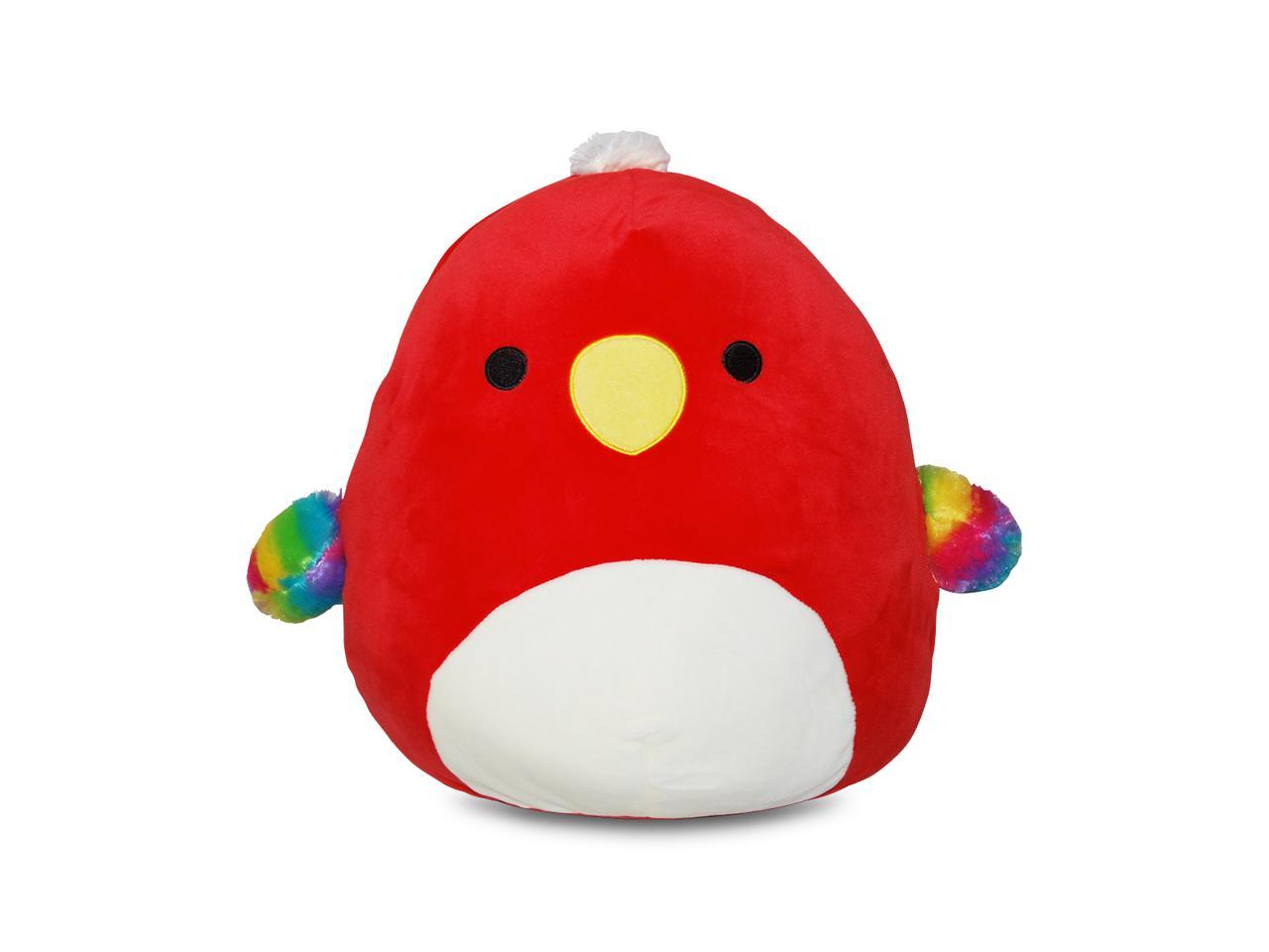 Paco The Red Parrot Huge Plush Doll Kellytoy Squishmallow 16 Toy Nwt Toys Hobbies Stuffed Animals