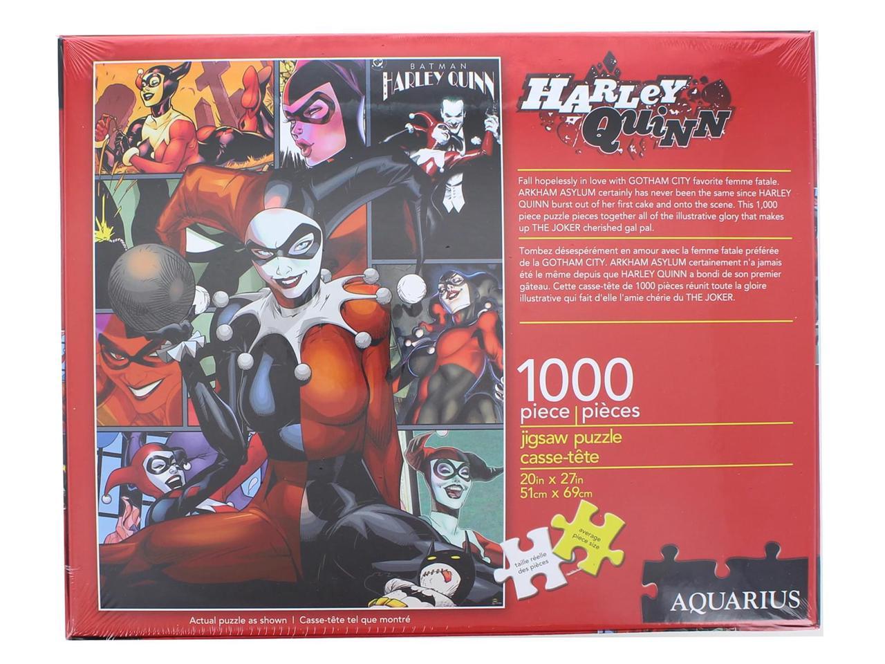 Dc Comics Harley Quinn Collage 1000 Piece Jigsaw Puzzle Newegg Com