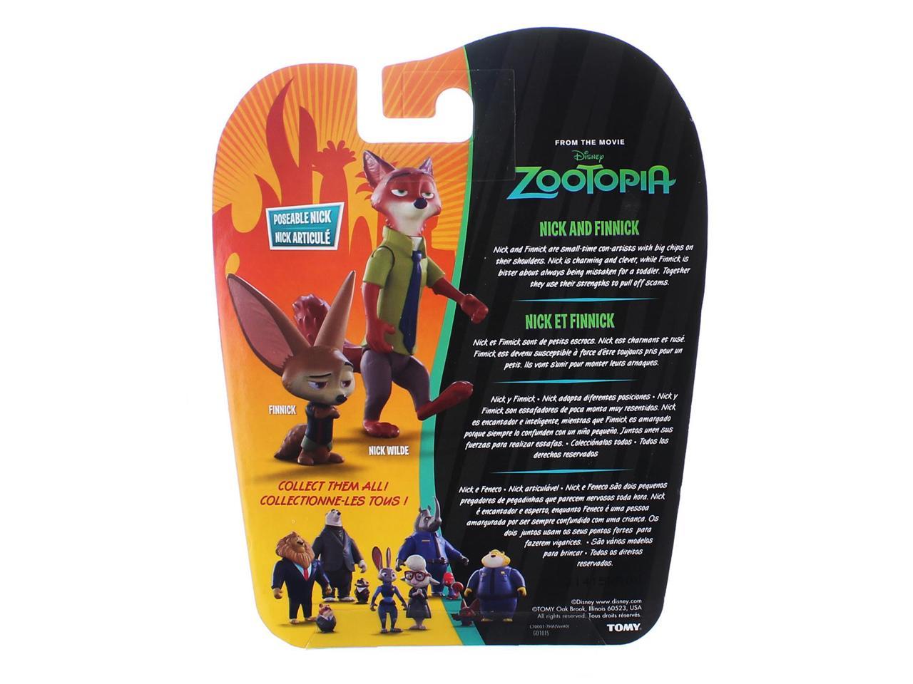 Disney Zootopia Character 2 Pack Nick Finnick Figures Newegg Com