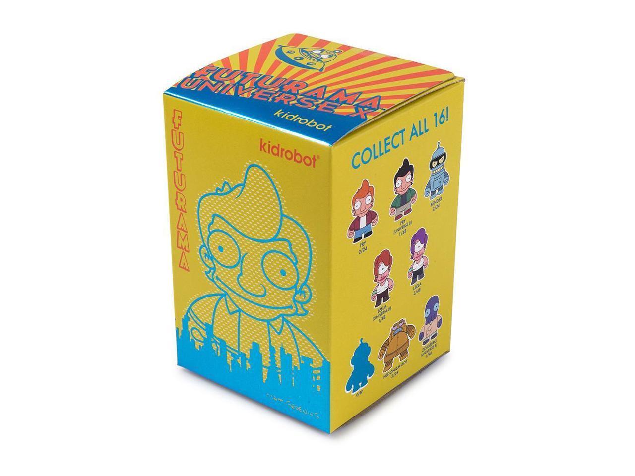 Super Leela Mini Figures Bundle Pack Futurama x Kidrobot Super Fry 