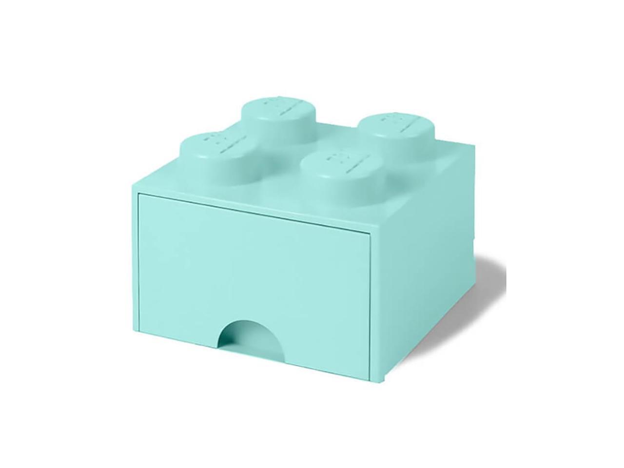 green lego storage box