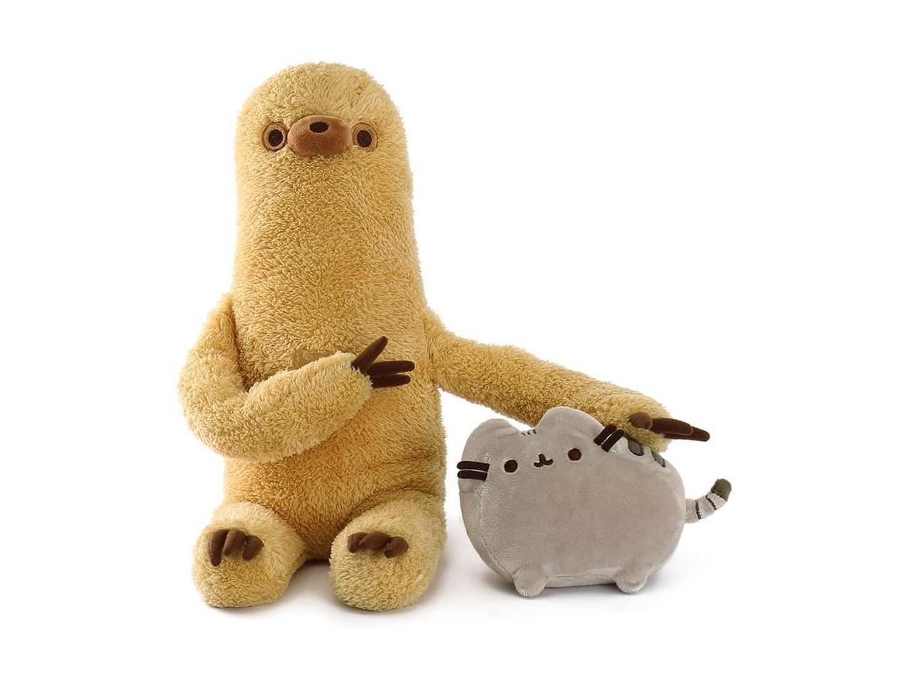 sloth with pusheen