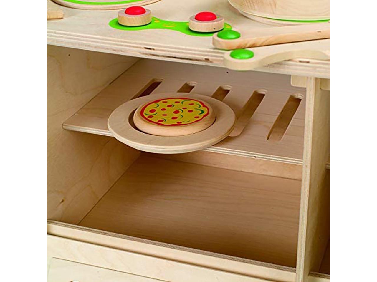 hape my creative cookery club kid's wooden play kitchen