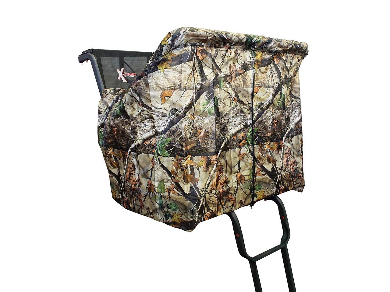 X Stand Treestands XATA606 2 Person Deer Tree Stand DZK Camouflage