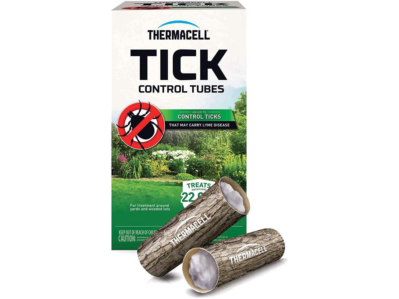 Thermacell Tick Control Tubes; 24 Per Box; No Spray Easy-to-Use; Kills Ticks That May Carry Lyme Disease; Won’t Harm Kids Pets or Environment. 