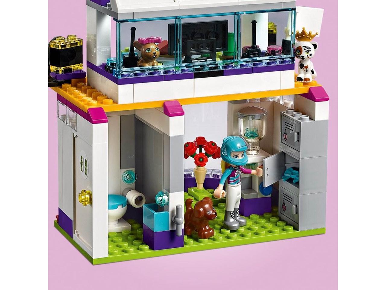 Дом лего френдс с гаражом