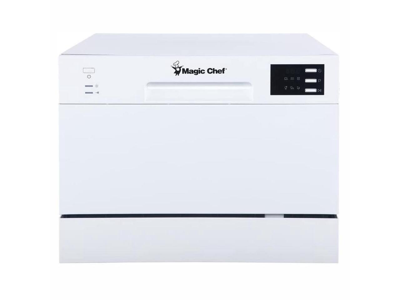 Magic Chef[r] Mcscd6w5 6setting Countertop Dishwasher