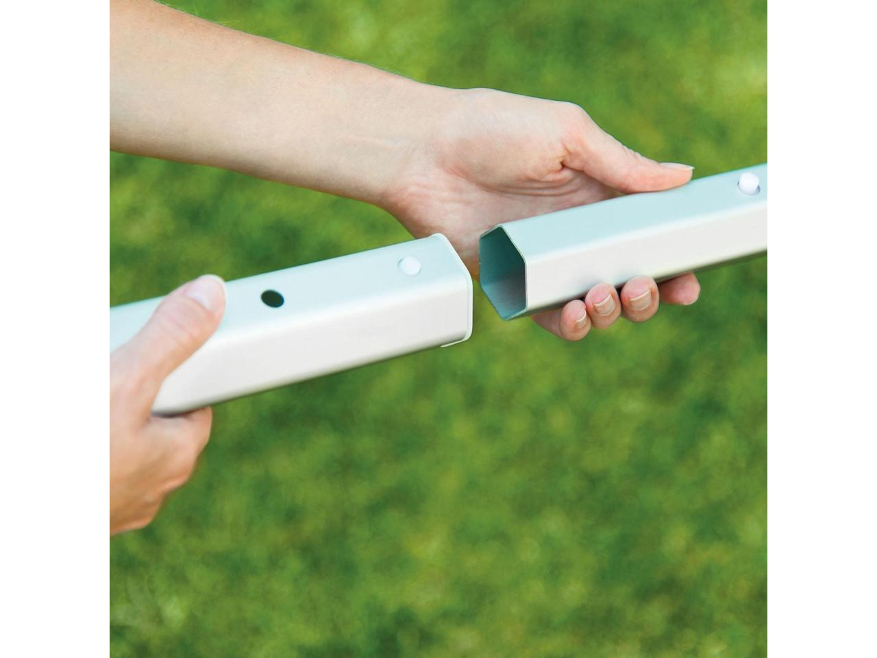 Intex Heavy Duty Aluminum Base Solar Pool Cover Reel, Black